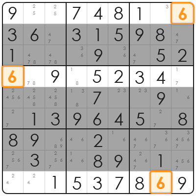 sudoku swordfish explanation